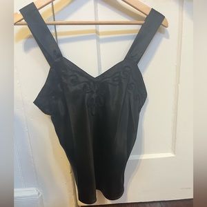 90s/y2K silky cami lingerie top